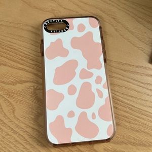 Casetify Cow Print iPhone SE case